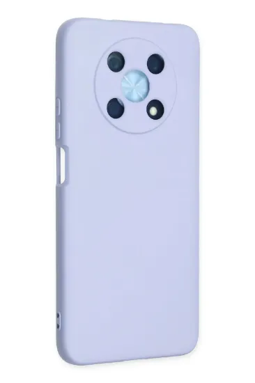 Newface Huawei Nova Y90 Kılıf Nano içi Kadife Silikon - Lila resmi