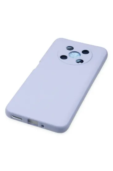 Newface Huawei Nova Y90 Kılıf Nano içi Kadife Silikon - Lila resmi