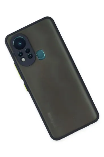 Newface İnfinix Hot 11s Kılıf Montreal Silikon Kapak - Lacivert resmi