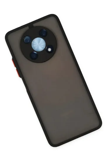 Newface Huawei Nova Y90 Kılıf Montreal Silikon Kapak - Siyah resmi