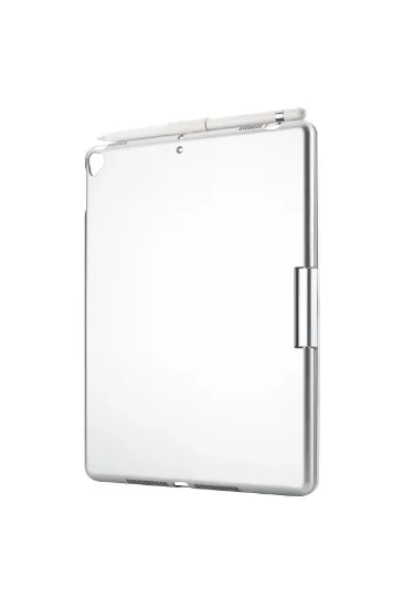 Newface iPad 10.2 (7.nesil) Kılıf Magic Dönen Klavyeli Tablet Kılıf - Gümüş resmi