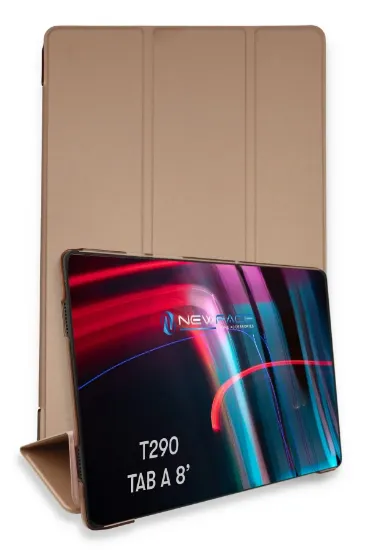 Newface Samsung Galaxy T290 Tab A 8 Kılıf Tablet Smart Kılıf - Rose Gold resmi