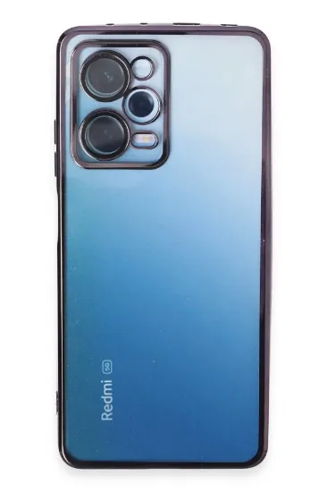 Newface Xiaomi Redmi Note 12 Pro 5G Kılıf Razer Lensli Silikon - Mor resmi