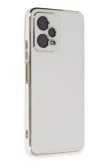 Newface Xiaomi Redmi Note 12 Pro 5G Kılıf Volet Silikon - Beyaz resmi