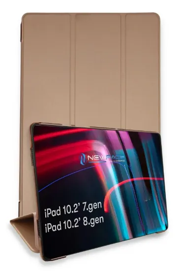 Newface iPad 10.2 (7.nesil) Kılıf Tablet Smart Kılıf - Rose Gold resmi