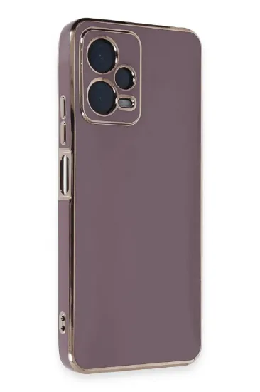 Newface Xiaomi Redmi Note 12 Pro 5G Kılıf Volet Silikon - Mor resmi