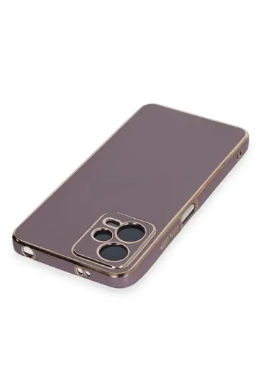 Newface Xiaomi Redmi Note 12 Pro 5G Kılıf Volet Silikon - Mor resmi