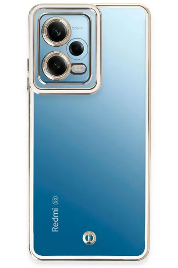 Newface Xiaomi Redmi Note 12 5G Kılıf Liva Lens Silikon - Beyaz resmi