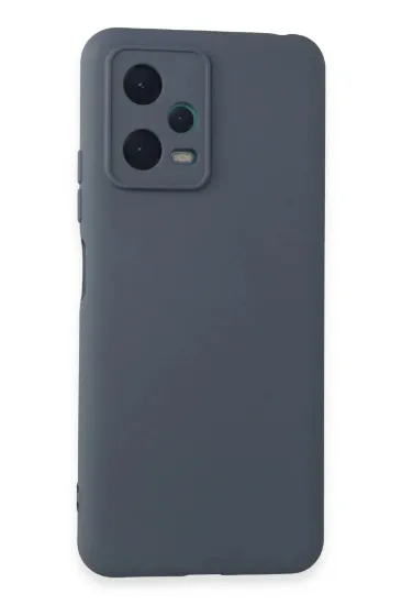 Newface Xiaomi Redmi Note 12 5G Kılıf Nano içi Kadife Silikon - Gri resmi