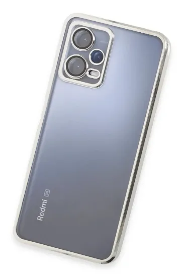 Newface Xiaomi Redmi Note 12 5G Kılıf Razer Lensli Silikon - Gold resmi
