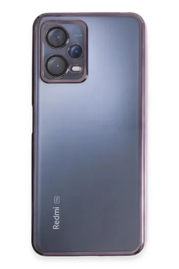 Newface Xiaomi Redmi Note 12 5G Kılıf Razer Lensli Silikon - Mor resmi
