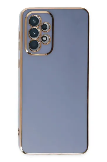 Newface Samsung Galaxy A73 5G Kılıf Volet Silikon - Mavi resmi