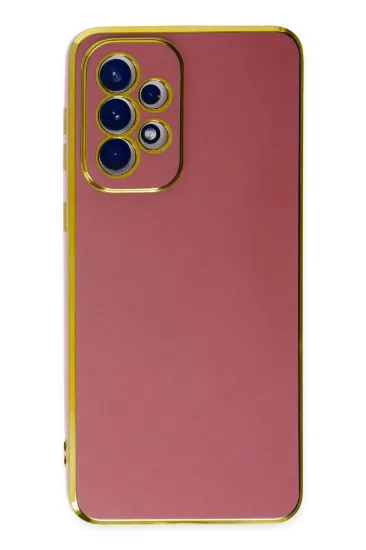 Newface Samsung Galaxy A73 5G Kılıf Volet Silikon - Kırmızı resmi