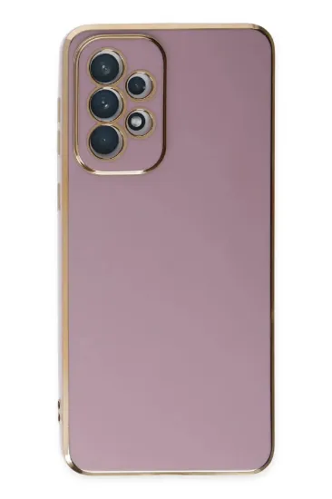 Newface Samsung Galaxy A73 5G Kılıf Volet Silikon - Mor resmi