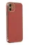Newface iPhone 12 Kılıf Volet Silikon - Kırmızı resmi