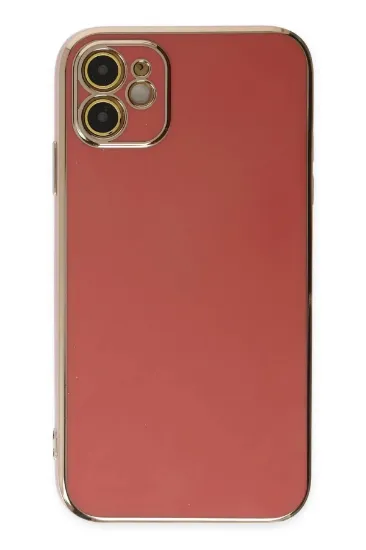 Newface iPhone 12 Kılıf Volet Silikon - Kırmızı resmi