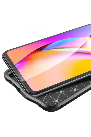 Newface Oppo Reno 5 Lite Kılıf Auto Focus Kapak - Kırmızı resmi