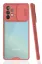 Newface Samsung Galaxy A72 Kılıf Platin Kamera Koruma Silikon - Pembe resmi