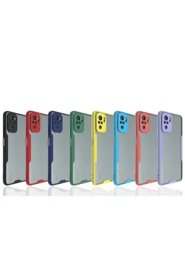 Newface Xiaomi Redmi Note 10 Kılıf Platin Silikon - Lacivert resmi