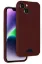 Newface iPhone 14 Kılıf Kelvin Kartvizitli Silikon - Bordo resmi