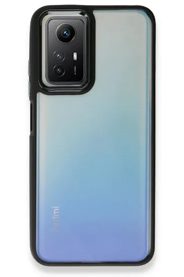 Newface Xiaomi Redmi Note 12S Kılıf Dora Kapak - Siyah resmi