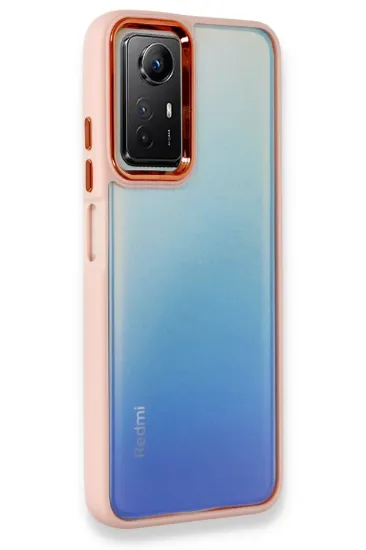 Newface Xiaomi Redmi Note 12S Kılıf Dora Kapak - Pudra resmi