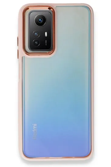 Newface Xiaomi Redmi Note 12S Kılıf Dora Kapak - Pudra resmi