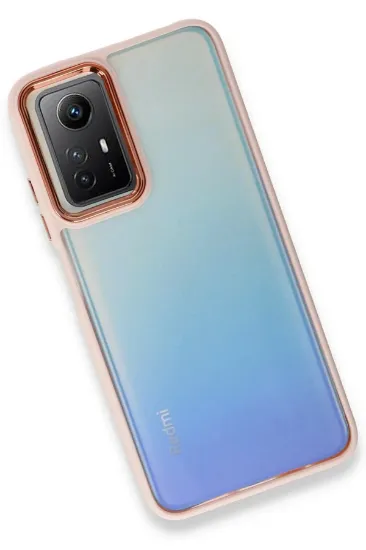 Newface Xiaomi Redmi Note 12S Kılıf Dora Kapak - Pudra resmi