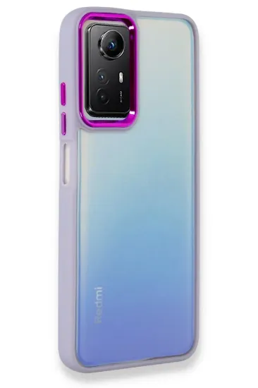 Newface Xiaomi Redmi Note 12S Kılıf Dora Kapak - Lila resmi