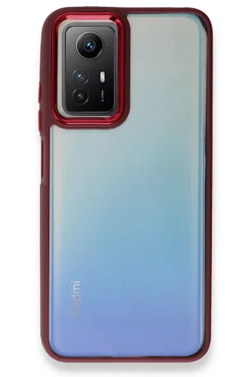 Newface Xiaomi Redmi Note 12S Kılıf Dora Kapak - Kırmızı resmi