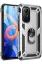 Newface Xiaomi Redmi Note 12S Kılıf Sofya Yüzüklü Silikon Kapak - Gümüş resmi