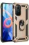 Newface Xiaomi Redmi Note 12S Kılıf Sofya Yüzüklü Silikon Kapak - Gold resmi