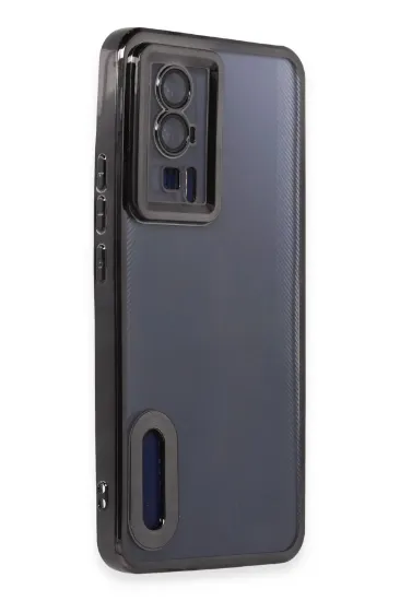 Newface Xiaomi Poco F5 Pro Kılıf Slot Silikon - Siyah resmi