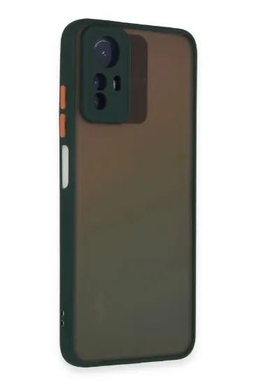 Newface Xiaomi Redmi Note 12S Kılıf Montreal Silikon Kapak - Yeşil resmi