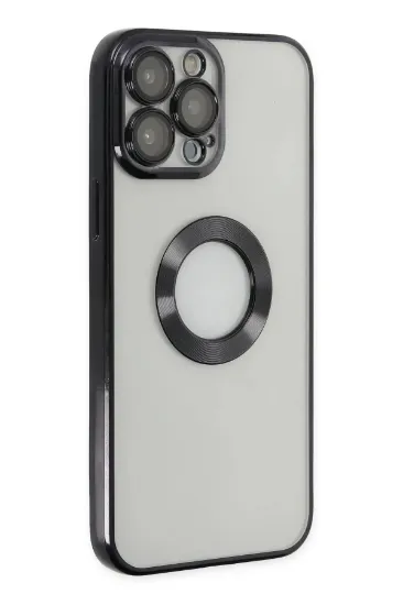 Newface iPhone 13 Pro Max Kılıf Slot Silikon - Siyah resmi