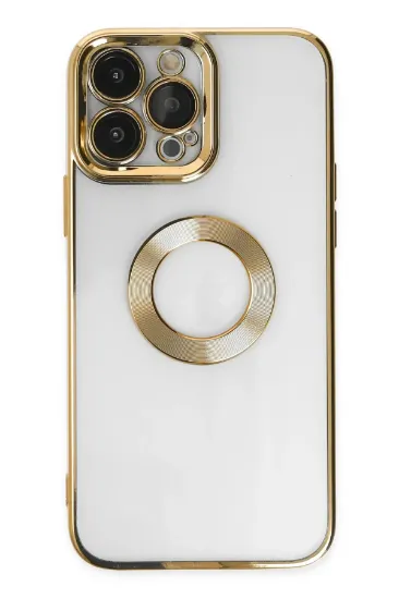 Newface iPhone 13 Pro Max Kılıf Slot Silikon - Gold resmi