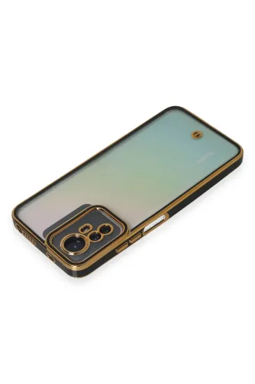 Newface Xiaomi Redmi Note 12S Kılıf Liva Lens Silikon - Siyah resmi