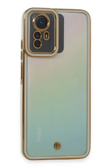 Newface Xiaomi Redmi Note 12S Kılıf Liva Lens Silikon - Beyaz resmi
