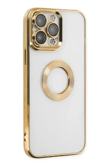 Newface iPhone 14 Pro Max Kılıf Slot Silikon - Gold resmi