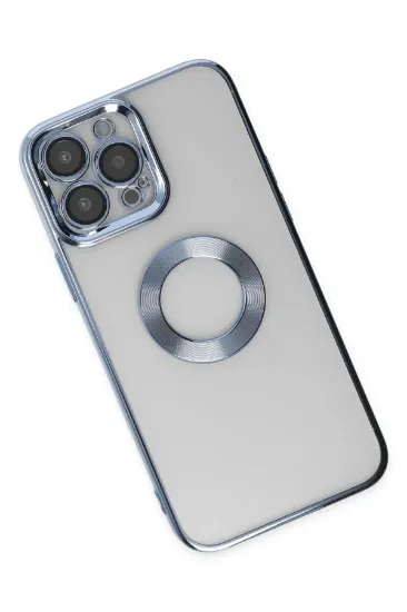 Newface iPhone 14 Pro Max Kılıf Slot Silikon - Sierra Blue resmi