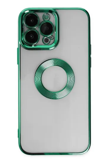 Newface iPhone 14 Pro Max Kılıf Slot Silikon - Köknar Yeşili resmi