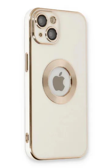 Newface iPhone 14 Plus Kılıf Store Silikon - Beyaz resmi