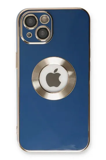 Newface iPhone 14 Plus Kılıf Store Silikon - Mavi resmi