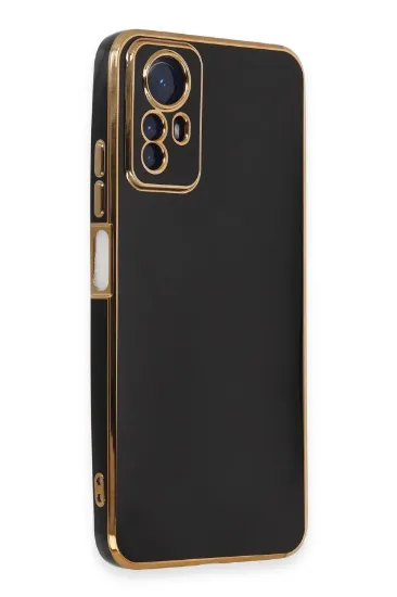 Newface Xiaomi Redmi Note 12S Kılıf Volet Silikon - Siyah resmi