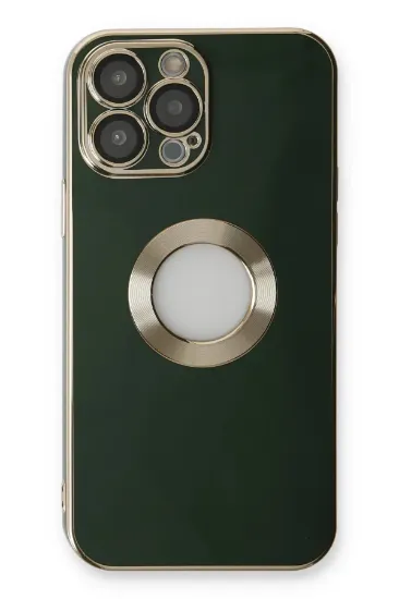 Newface iPhone 14 Pro Max Kılıf Store Silikon - Yeşil resmi