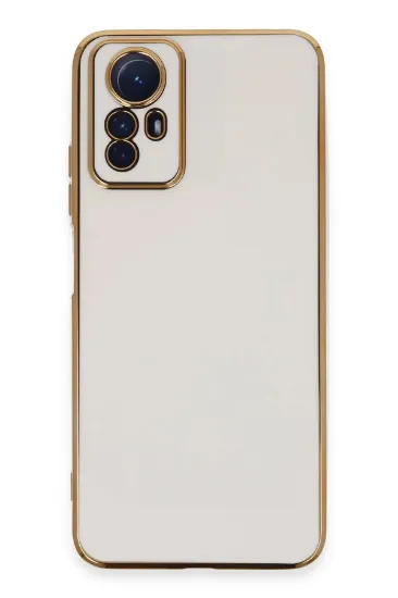 Newface Xiaomi Redmi Note 12S Kılıf Volet Silikon - Beyaz resmi