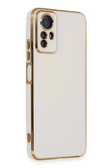 Newface Xiaomi Redmi Note 12S Kılıf Volet Silikon - Beyaz resmi