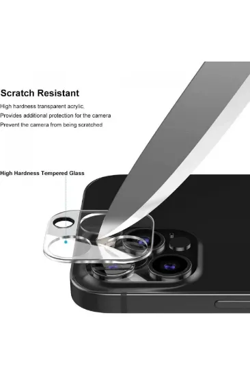 Newface iPhone 14 Pro Max Kamera Lens Koruma Cam resmi