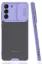Newface Samsung Galaxy S21 Plus Kılıf Platin Kamera Koruma Silikon - Lila resmi
