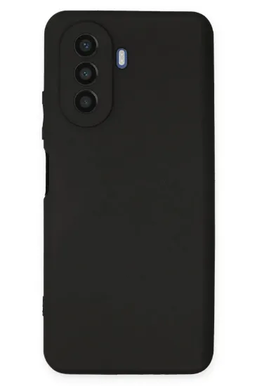 Newface Huawei Nova Y70 Kılıf First Silikon - Siyah resmi